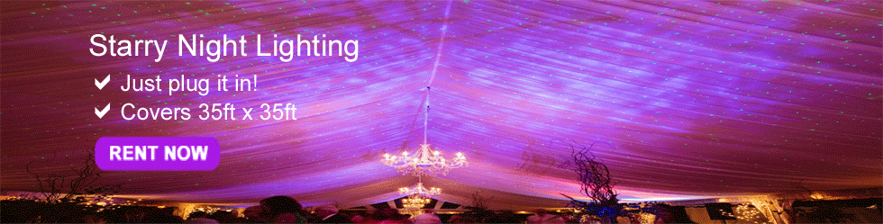 Starry Night Lighting Rental